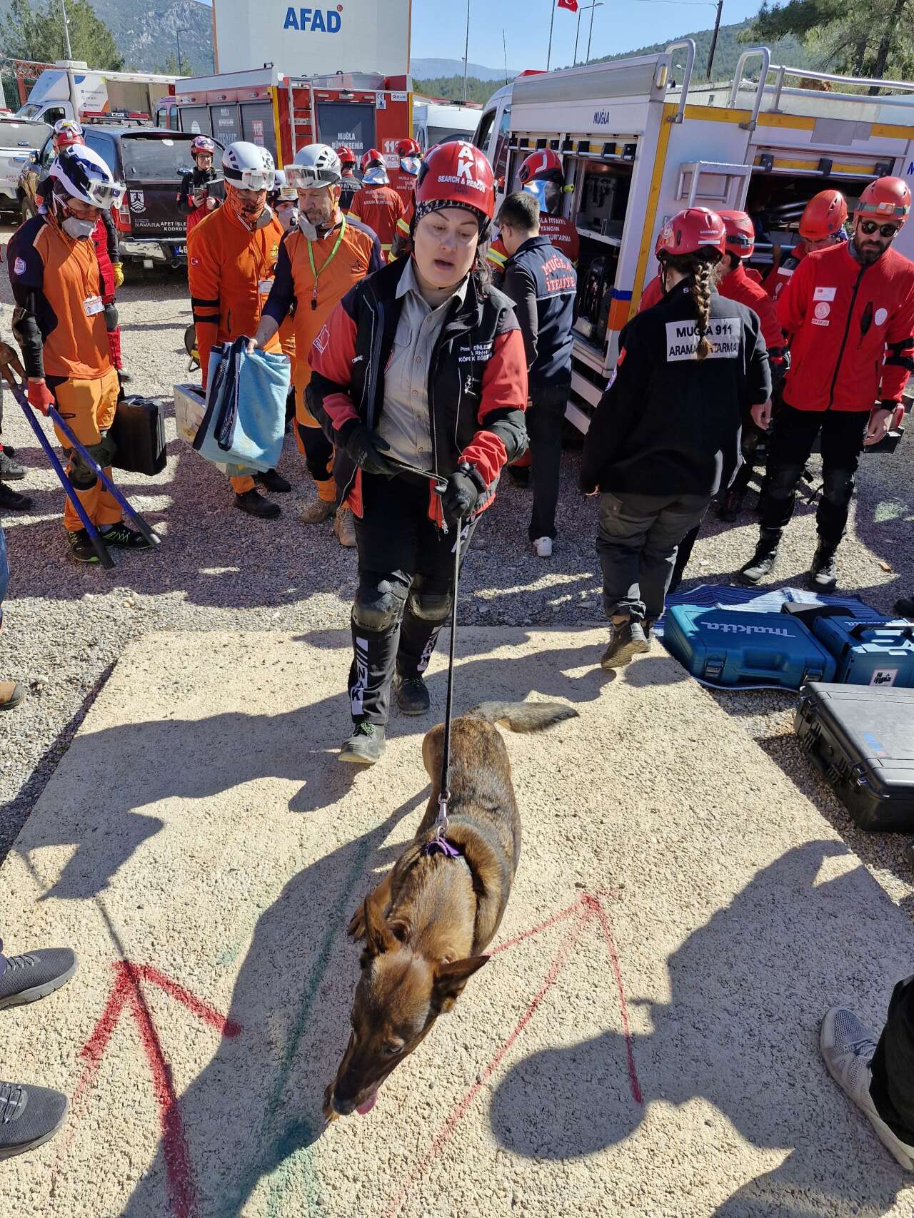Menteşe’de 6.4 Büyüklüğünde Deprem Senaryolu Nefes Kesen Tatbikat 1